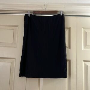 Talbots rayon poly spandex knee length stretchy skirt